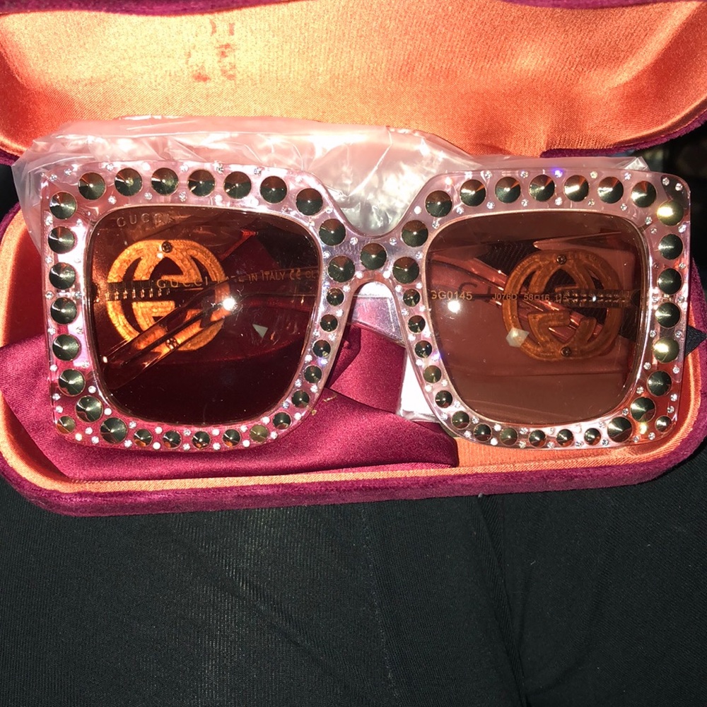 Gucci pink Sunglasses